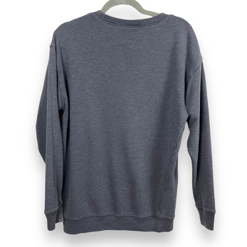 Victoria's Secret Sweatshirt Womens Extra Small Gray Love Pink Crewneck Y2K - Picture 5 of 8
